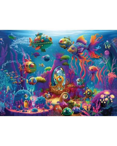 Dječja slagalica Ravensburger od 150 XXL dijelova - Vanzemaljski ocean - 2