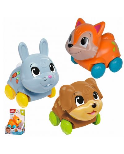 Dječja igračka Simba Toys ABC - Autić životinja, asortiman - 4