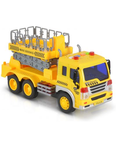 Dječja igračka Moni Toys - Kamion s dizalicom, 1:16 - 5
