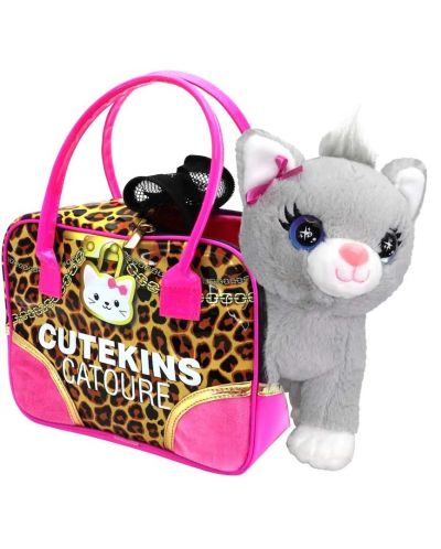 Dječja igračka Cutekins - Mačić s torbom Catoure - 2