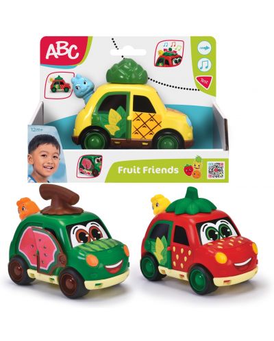 Dječja igračka Dickie Toys - Autić ABC Fruit Friends, asortiman - 5