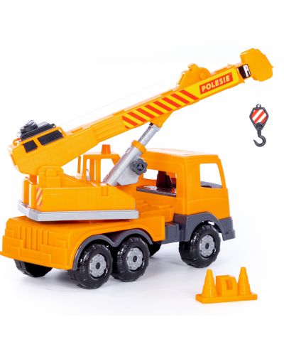 Dječja igračka Polesie Toys - Kamion s dizalicom - 3