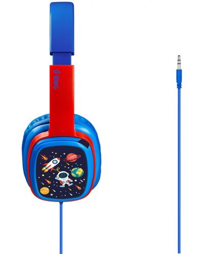 Dječje slušalice ttec - SoundBuddy, plavo/crvene - 3
