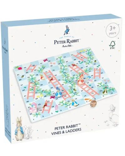 Dječja igra Orаnge Tree Toys - Puzavice i ljestve, Peter Rabbit - 1