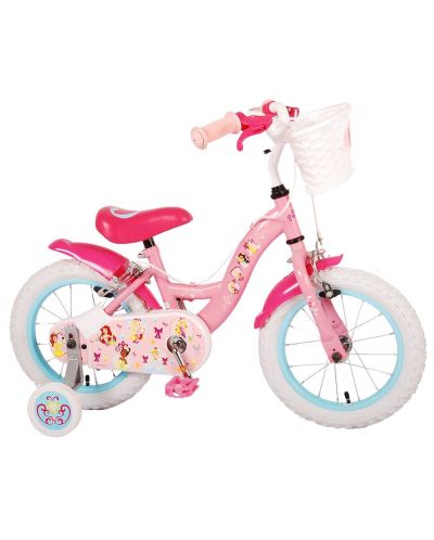 Dječji bicikl s pomoćnim kotačima E&L cycles - Disney Princess, 14'' - 1