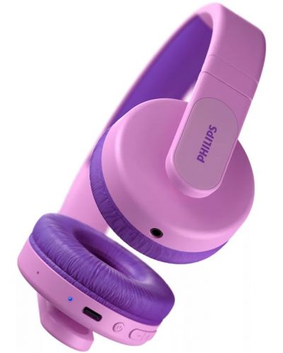 Dječje bežične slušalice Philips - TAK4206PK, ružičaste - 3