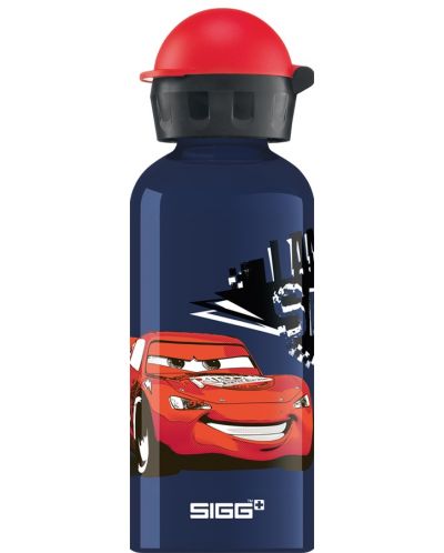 Dječja boca Sigg KBT - Cars Speed, plava, 0.4 L - 1