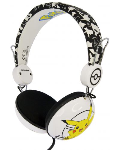 Dječje slušalice OTL Technologies - Pikachu Japanese, bijele - 2