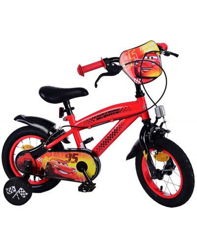 Dječji bicikl s pomoćnim kotačima E&L cycles - Disney, Auti 2, 12'' - 2