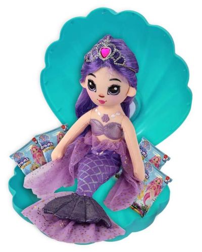 Dječja igračka AM-AV - Lutka sirena princeza, Iznenađenje u školjci, asortiman - 2