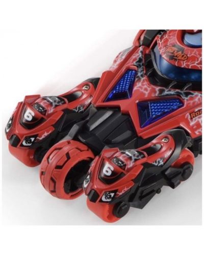 Dječja igračka 3 u 1 Raya Toys - Automobil transformers, crveni - 5