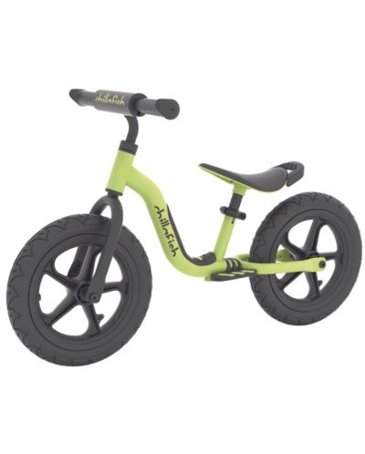 Dječji bicikl za ravnotežu Chillafish - Charlie Sport 12′′, svijetlozeleni - 1