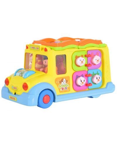 Dječja glazbena igračka Hola Toys - Školski autobus - 5