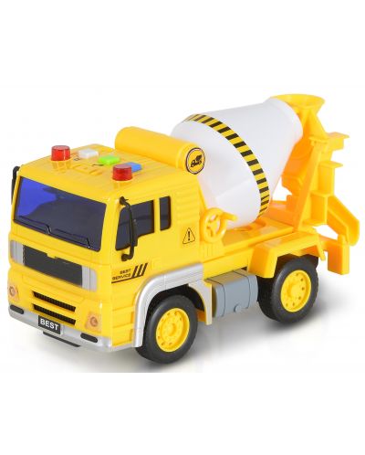 Dječja igračka Moni Toys - Kamion za beton sa zvukom i svjetlom, 1:20 - 3