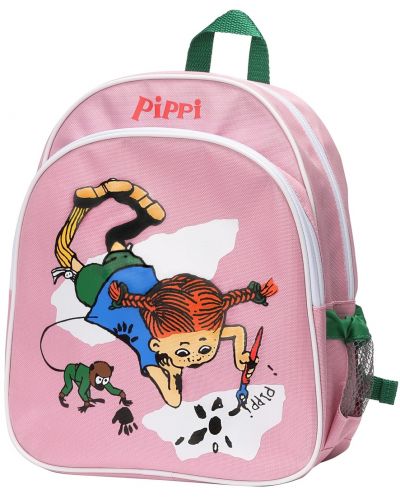 Dječji ruksak Pippi - Pipi Duga Čarapa slika, ružičasti - 1