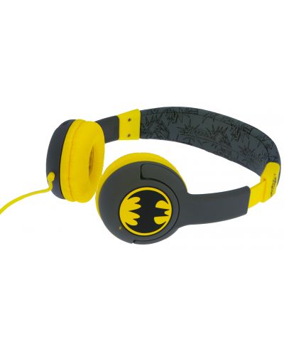 Dječje slušalice OTL Technologies - Batman, sivo/žute - 4