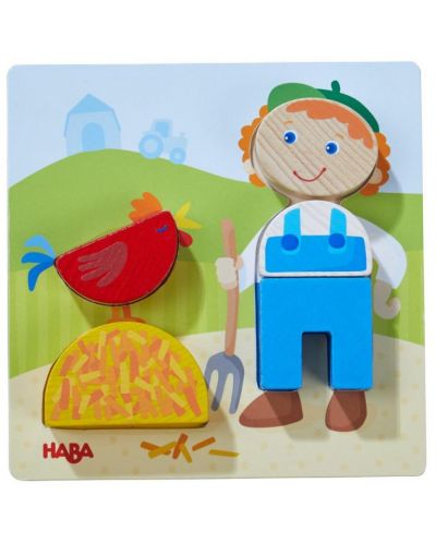 Dječja igra za slaganje oblika Haba - Farma - 3