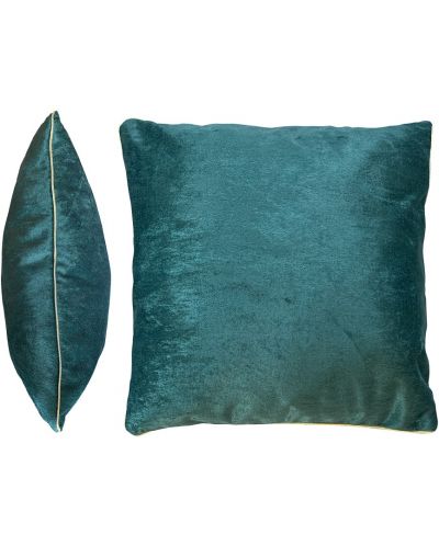 Ukrasni jastuk Aglika - Lux, 45 х 45 cm, baršun, zeleni - 1