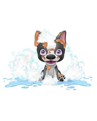 Dječja igračka Kidz World Washy Friends - Blato štene za kupanje, Boston Terrier - 6