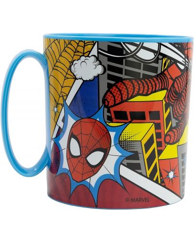 Dječja šalica za mikrovalnu pećnicu Stor Spider-Man - Midnight Flyer, 350 ml - 2