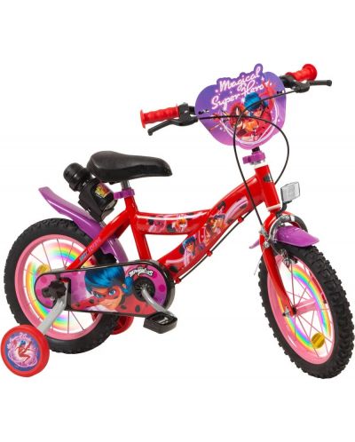 Dječji bicikl Toimsa - Miraculous, ljubičasti, 14'' - 1
