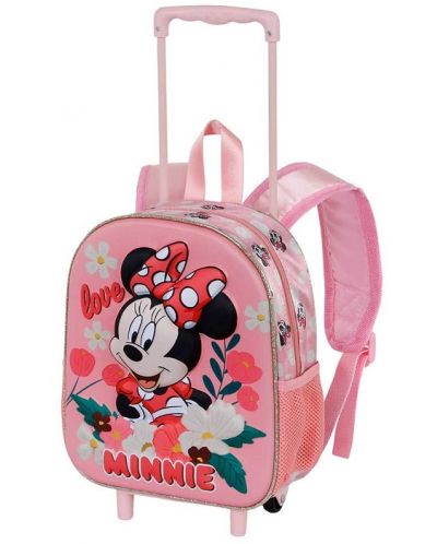 Dječji ruksak s kotačima Karactermania Minnie - Garden, 3D - 1