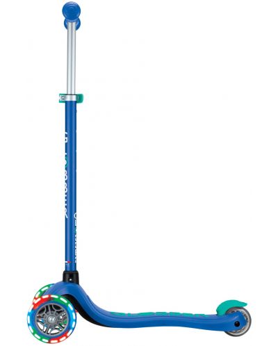 Dječji romobil Globber - Primo Plus Lights, plavi - 2