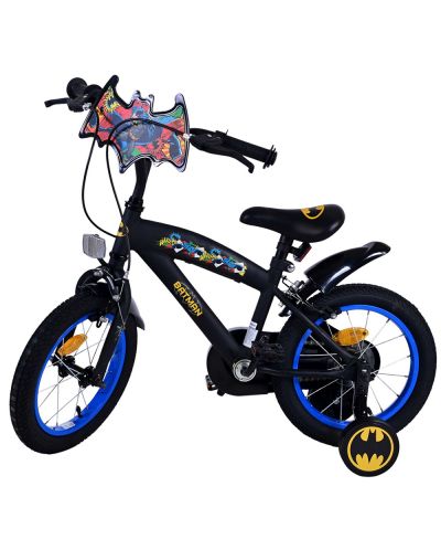 Dječji bicikl s pomoćnim kotačima E&L cycles - Batman, 14'' - 4