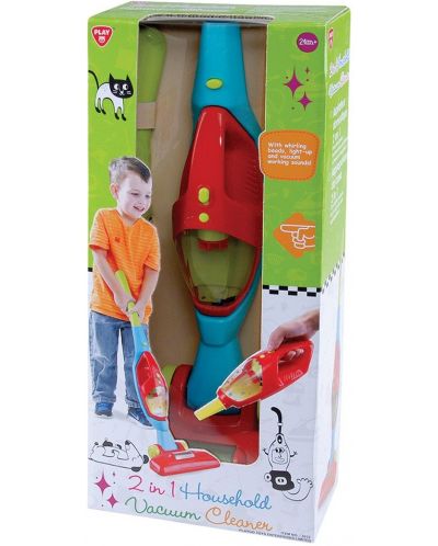 Dječja igračka PlayGo – Usisavač 2 u 1 Household - 2