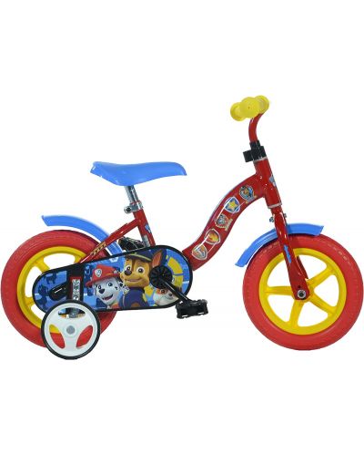 Dječji bicikl Dino Bikes - Paw Patrol, 10'', crveni - 1