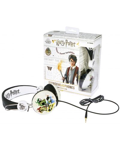 Dječje slušalice OTL Technologies - Harry Potter Teen Dome, bijele - 4
