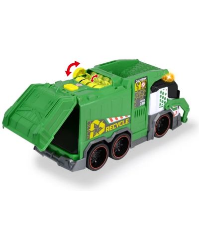 Dječja igračka Dickie Toys - Kamion za reciklažu, sa zvukom i svjetlom - 3