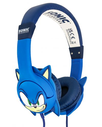 Dječje slušalice OTL Technologies - Sonic rubber ears, plave - 1