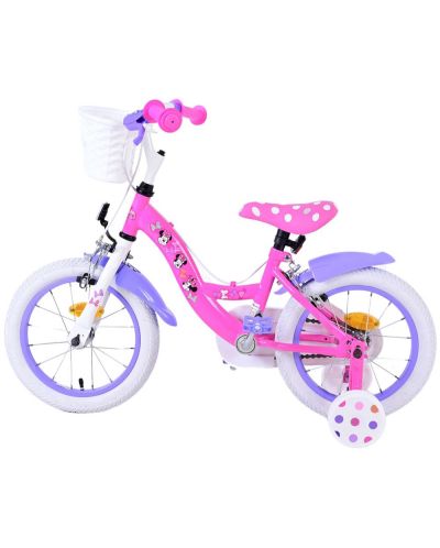 Dječji bicikl s pomoćnim kotačima E&L cycles - Disney, Minnie Mouse, 14'' - 4