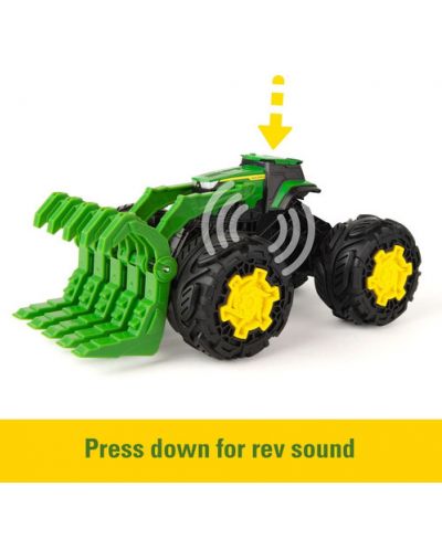 Dječja igračka Tomy John Deere - Traktor s čudovišnim gumama - 4