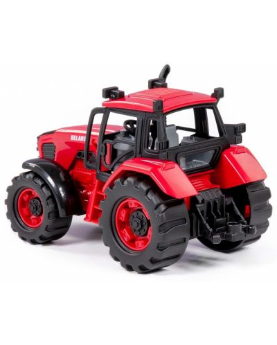 Dječja igračka Polesie - Traktor, crvene boje - 4