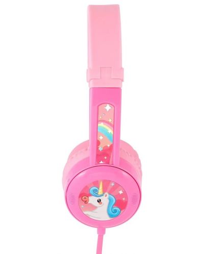 Dječje slušalice BuddyPhones - Travel, ružičaste - 2