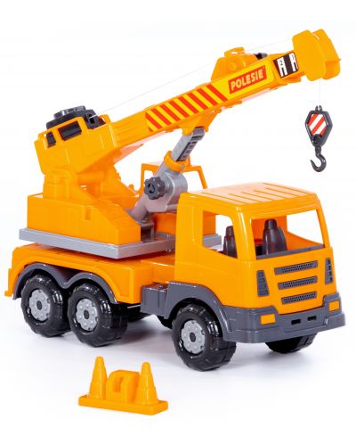 Dječja igračka Polesie Toys - Kamion s dizalicom - 1