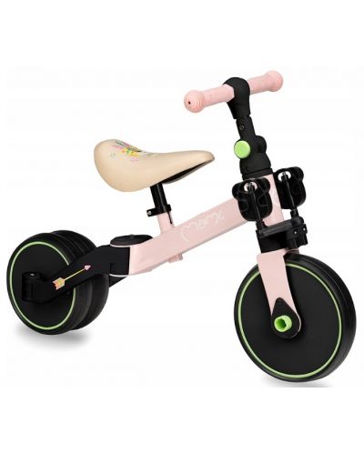 Dječji bicikl 3 u 1 MoMi - Loris, ružičasti - 5