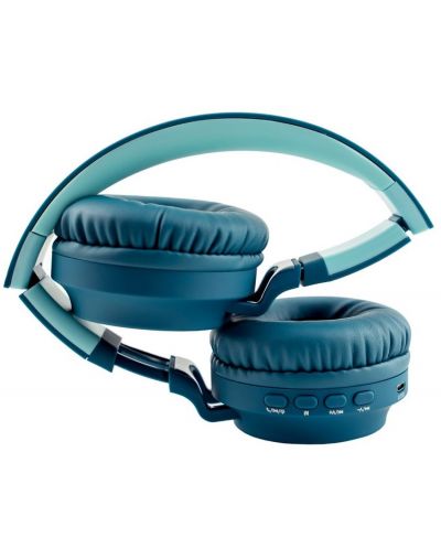 Dječje slušalice PowerLocus - Buddy, bežične, plave - 3