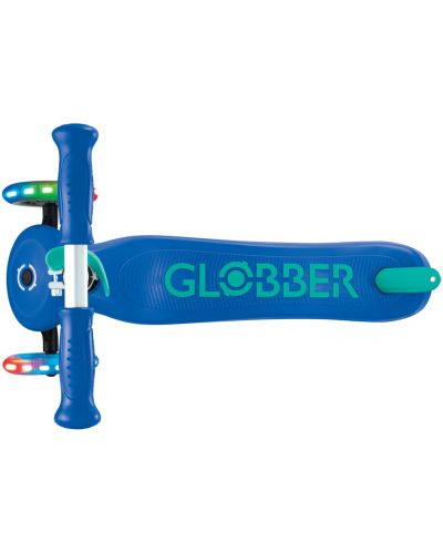 Dječji romobil Globber - Primo Plus Lights, plavi - 6