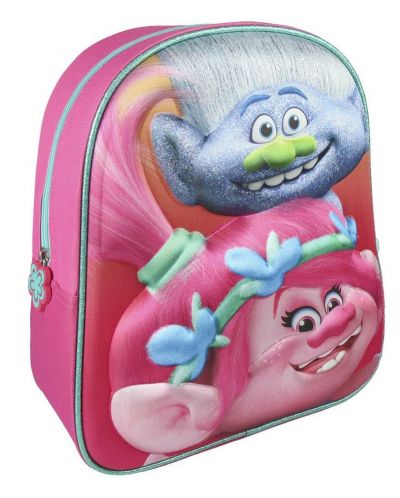 Dječji ruksak Cerda - 3D, nasmijani trolovi - 1