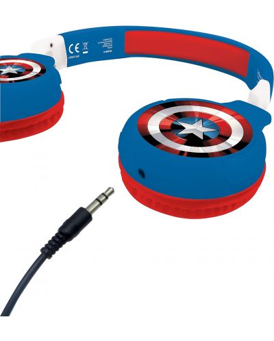 Dječje slušalice Lexibook - Avengers HPBT010AV, bežične, plave - 3