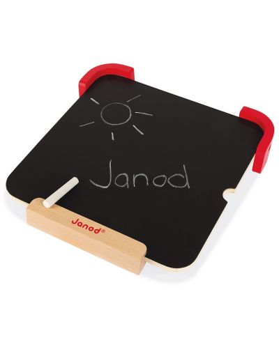 Dječja igra Janod - Učim boje pomoću drvenih magnetskih čipova - 4