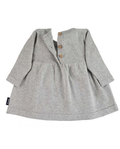 Dječja pletena haljina Sterntaler - 74 cm, 6-9 mjeseci, siva - 3
