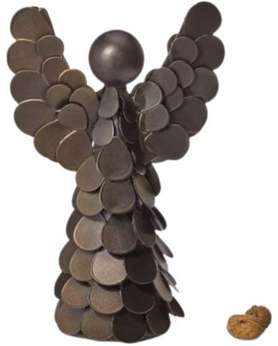 Ukrasni anđeo Philippi - Belize, čelik, starinski mjed - 2