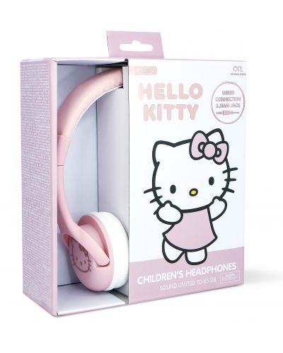 Dječje slušalice OTL Technologies - Hello Kitty, Rose Gold - 5