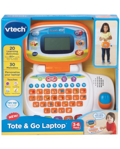 Interaktivna igračka Vtech - Laptop, bijeli - 4