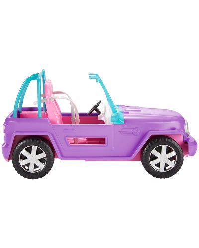 Set za igru Mattel Barbie - Ljetni džip, bez krova - 2