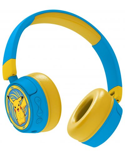 Dječje slušalice OTL Technologies - Pokemon Pickachu, bežične, plavo/žute - 2